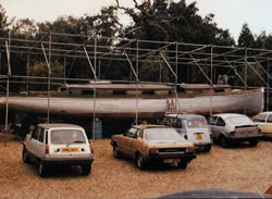 Building the shelter
