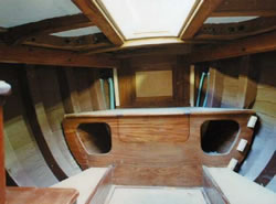 Skippers cabin
