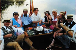 Edwardian party today
